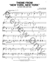 New York, New York piano sheet music cover